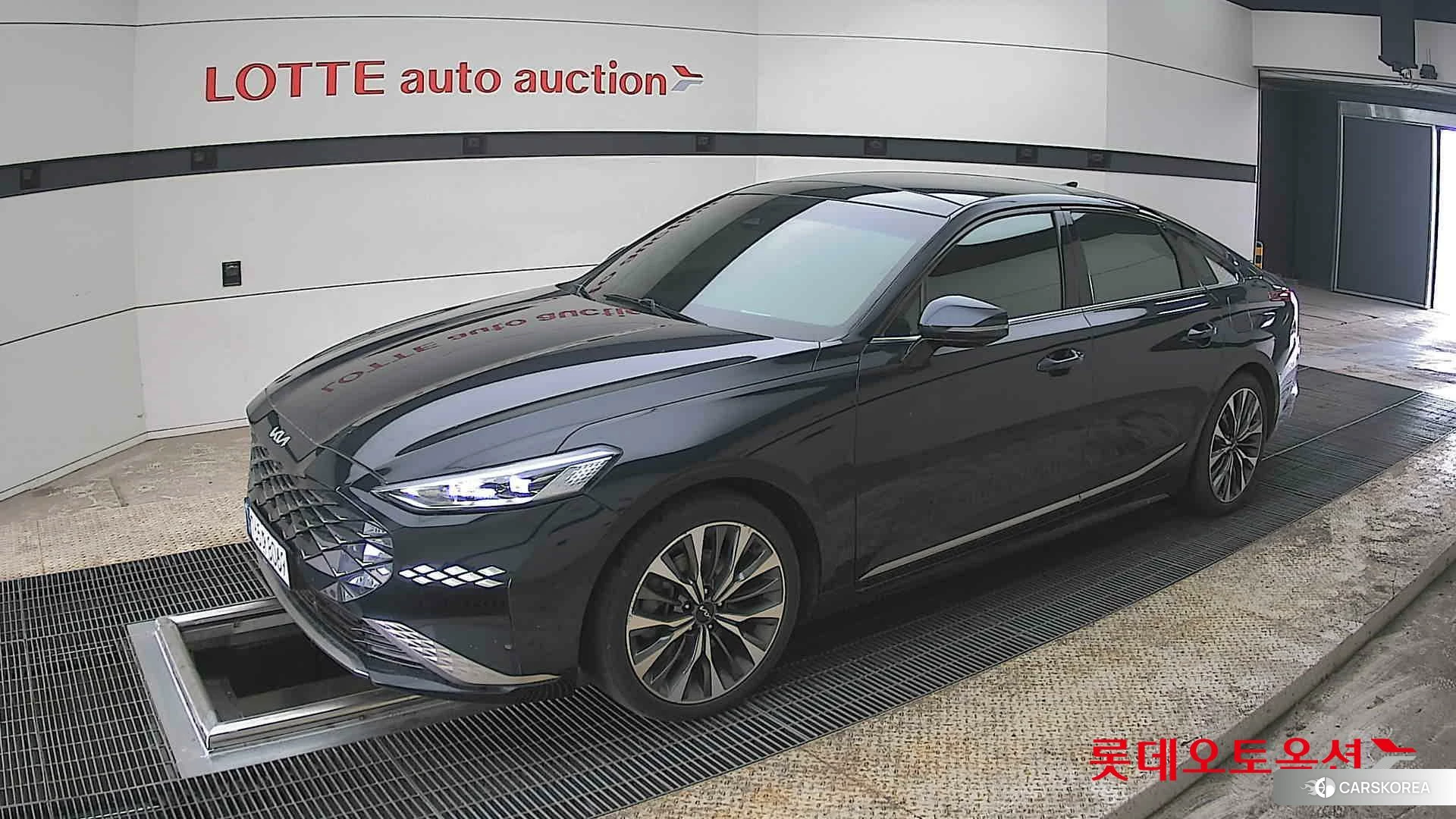 Kia K8 2022 Gravity Blue из Кореи, фото 4