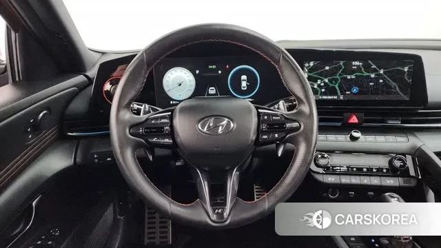 Hyundai Avante (CN7) 2021 Красный из Кореи, фото 4