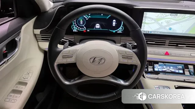 Hyundai The New Grandeur IG Hybrid 2022 Черный из Кореи, фото 4