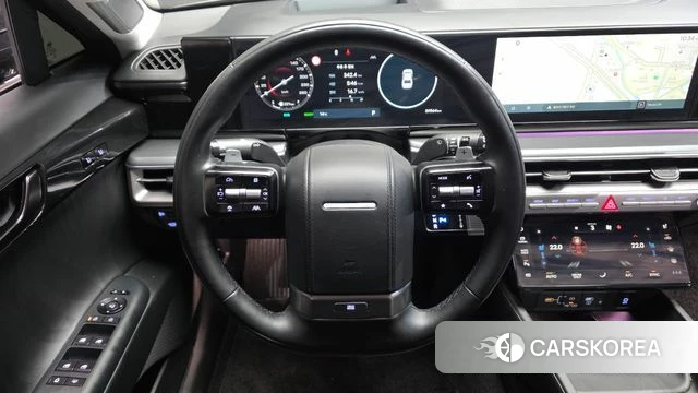 Hyundai Grandeur Hybrid (GN7) 2023 Черный из Кореи, фото 4