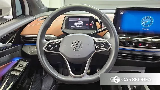 Volkswagen ID.4 2023 Белый из Кореи, фото 4