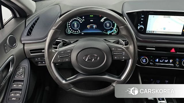 Hyundai Sonata Hybrid (DN8) 2021 Белый из Кореи, фото 4