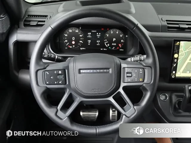 Land Rover Defender (L663) 2024 Черный из Кореи, фото 4