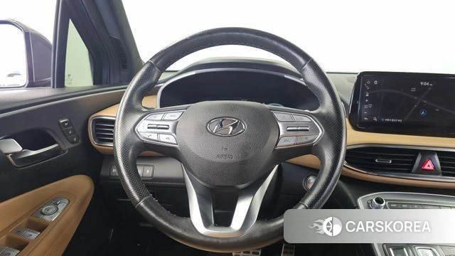 Hyundai The New Santa Fe 2020 Темно-зеленый из Кореи, фото 4