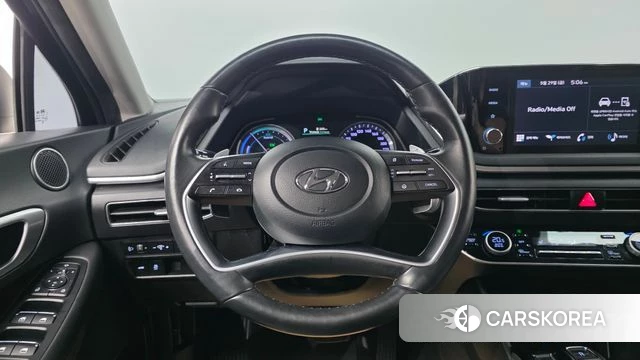 Hyundai Sonata Hybrid (DN8) 2022 Черный из Кореи, фото 4