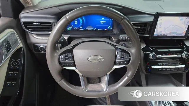 Ford Explorer 6th Generation 2021 Белый из Кореи, фото 4