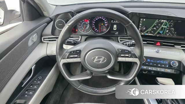 Hyundai Avante (CN7) 2022 Белый из Кореи, фото 4