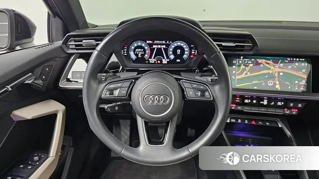 Audi A3 (8Y) 2023 Черный из Кореи, фото 4