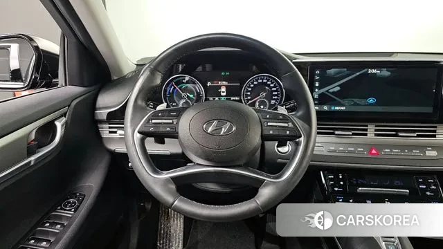 Hyundai The New Grandeur IG Hybrid 2020 Черный из Кореи, фото 4