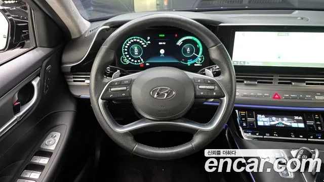 Hyundai The New Grandeur IG Hybrid 2020 Черный из Кореи, фото 4
