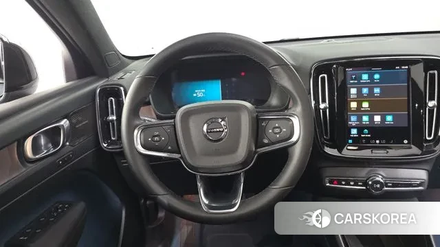 Volvo C40 Richards 2023 Небесно-голубой из Кореи, фото 4