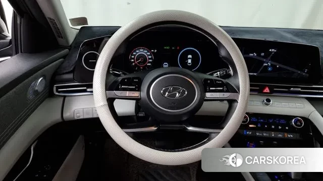 Hyundai Avante Hybrid (CN7) 2021 Серый из Кореи, фото 4