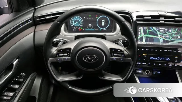 Hyundai Tucson Hybrid (NX4) 2023 Черный из Кореи, фото 4