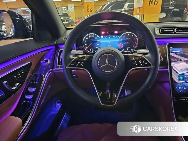 Mercedes-Benz S-Class W223 2023 Белый двухцветный из Кореи, фото 4