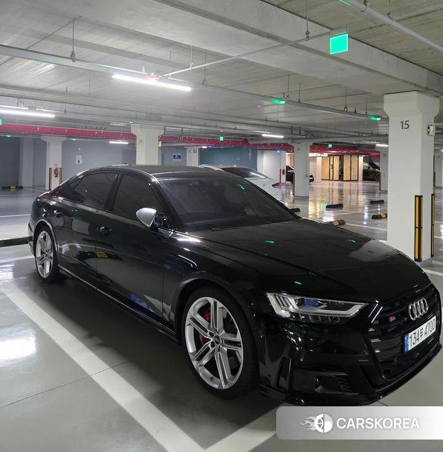 Audi S8 (D5) 2021 Черный из Кореи, фото 4