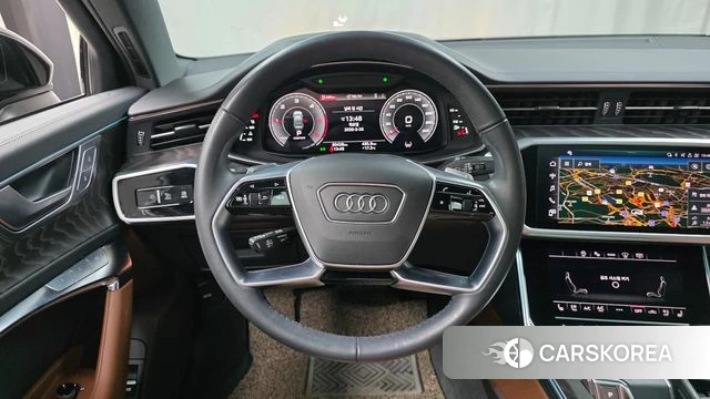 Audi A6 (C8) 2023 Черный из Кореи, фото 4