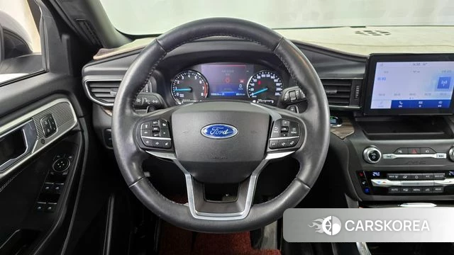 Ford Explorer 6th Generation 2019 Белый из Кореи, фото 4