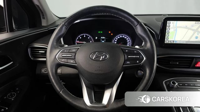 Hyundai The New Santa Fe 2022 Черный из Кореи, фото 4