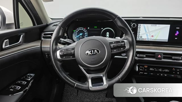 Kia K5 Hybrid 3rd Generation 2021 Белый из Кореи, фото 4