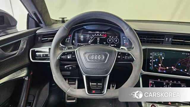 Audi RS7 (4K) 2021 Белый из Кореи, фото 4
