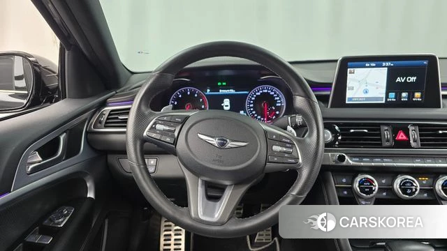 Genesis G70 2019 Черный из Кореи, фото 4