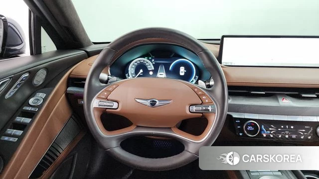 Genesis G80 (RG3) 2022 Синий из Кореи, фото 4