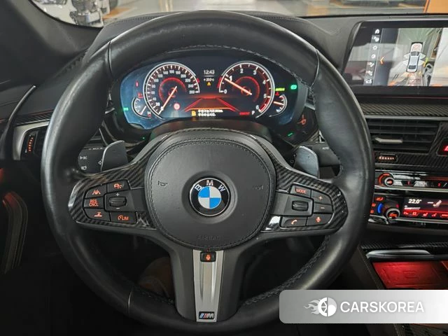 BMW 5 Series (G30) 2018 Черный из Кореи, фото 4
