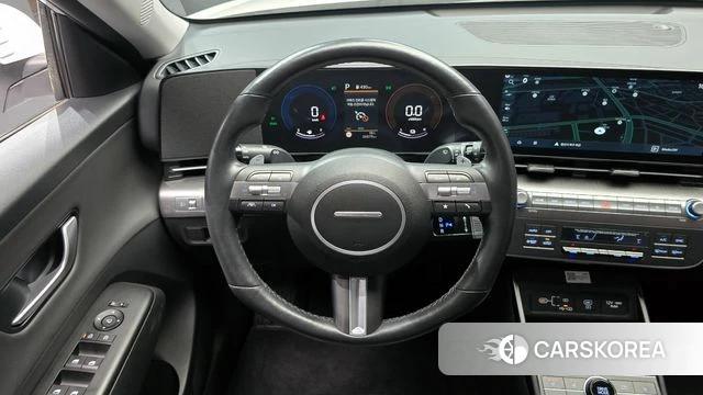 Hyundai Kona Hybrid (SX2) 2023 Белый из Кореи, фото 4