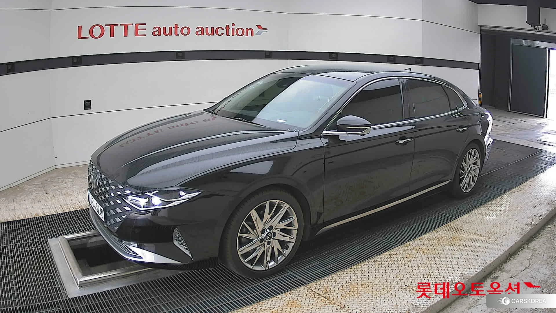 Hyundai Grandeur 2022 Черный из Кореи, фото 4