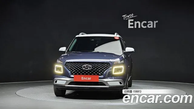 Hyundai Venue 2019 Синий из Кореи, фото 4