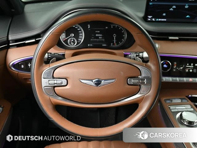 Genesis GV70 2021 Темно-зеленый из Кореи, фото 4