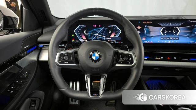 BMW 5 Series (G60) 2024 Черный из Кореи, фото 4