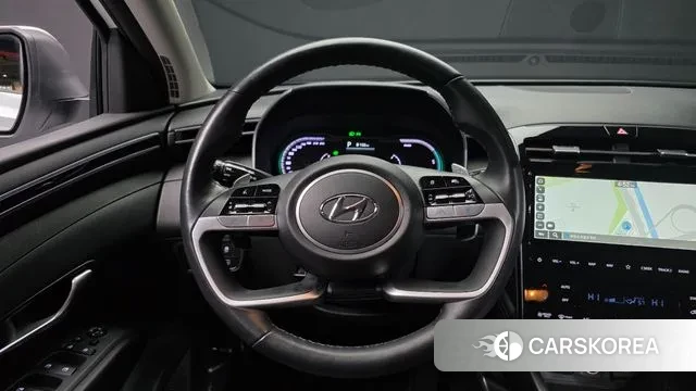 Hyundai Tucson Hybrid (NX4) 2022 Белый из Кореи, фото 4