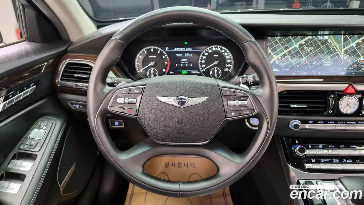 Genesis EQ900 2018 Черный из Кореи, фото 4