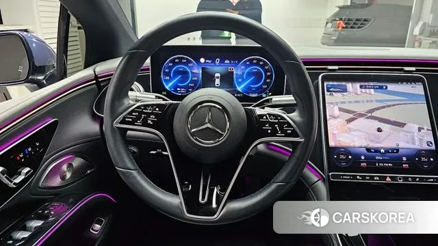 Mercedes-Benz EQS V297 2022 Синий из Кореи, фото 4