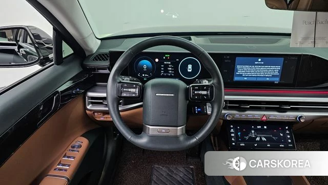 Hyundai Grandeur (GN7) 2023 Черный из Кореи, фото 4