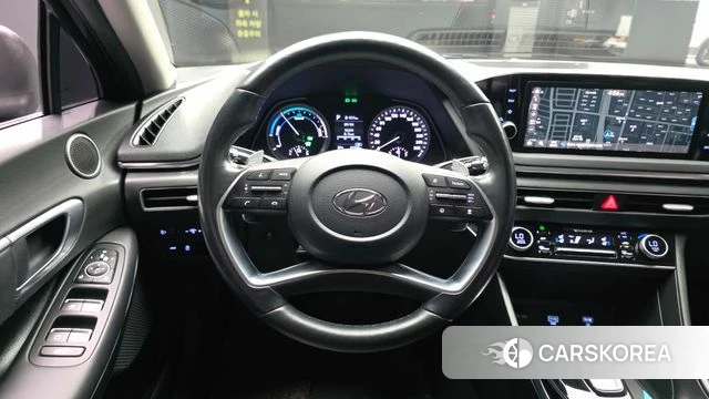 Hyundai Sonata Hybrid (DN8) 2020 Черный из Кореи, фото 3