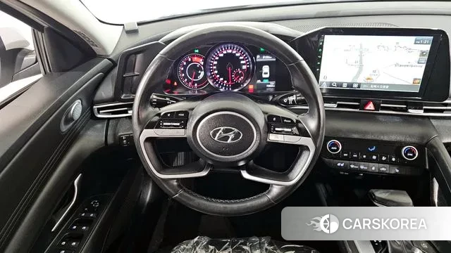 Hyundai Avante (CN7) 2021 Серебристо-серый из Кореи, фото 4