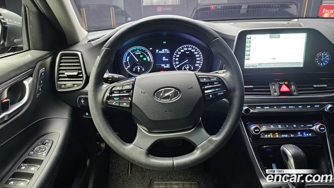 Hyundai Grandeur IG Hybrid 2018 Серый из Кореи, фото 4