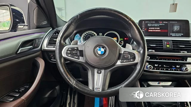 BMW X4 (G02) 2019 Синий из Кореи, фото 4