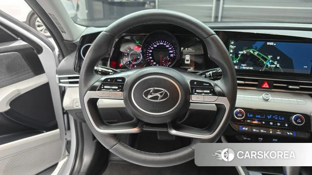 Hyundai Avante (CN7) 2022 Белый из Кореи, фото 4