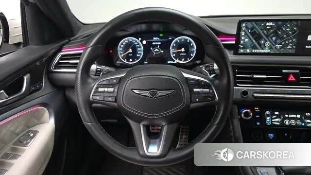 Genesis The New G70 2023 Жемчужный цвет из Кореи, фото 4