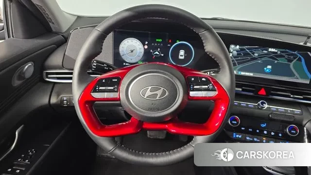 Hyundai The New Avante Hybrid (CN7) 2025 Черный из Кореи, фото 4