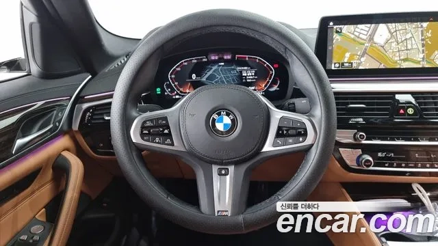 BMW 5 Series (G30) 2022 Белый из Кореи, фото 4