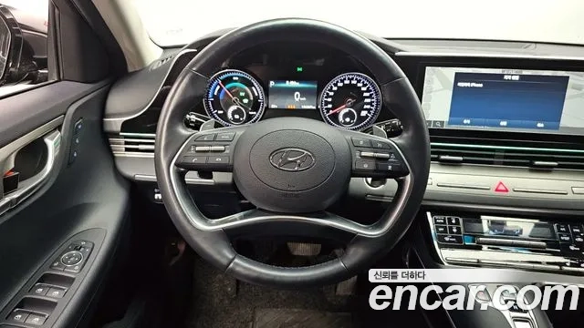 Hyundai The New Grandeur IG Hybrid 2020 Черный из Кореи, фото 4