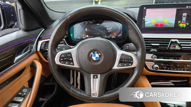 BMW 5 Series (G30) 2020 Черный из Кореи, фото 4