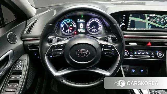 Hyundai Sonata Hybrid (DN8) 2021 Синий из Кореи, фото 4