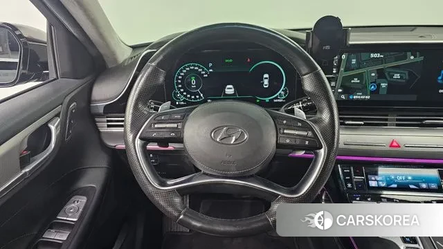 Hyundai The New Grandeur IG Hybrid 2020 Черный из Кореи, фото 4