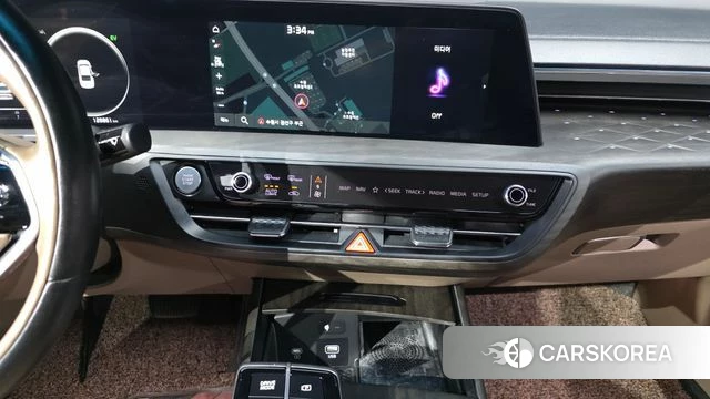 Kia K8 Hybrid 2022 Черный из Кореи, фото 4