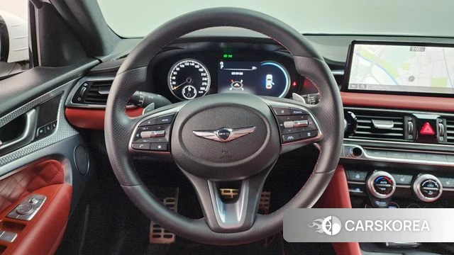 Genesis The New G70 2021 Белый из Кореи, фото 4